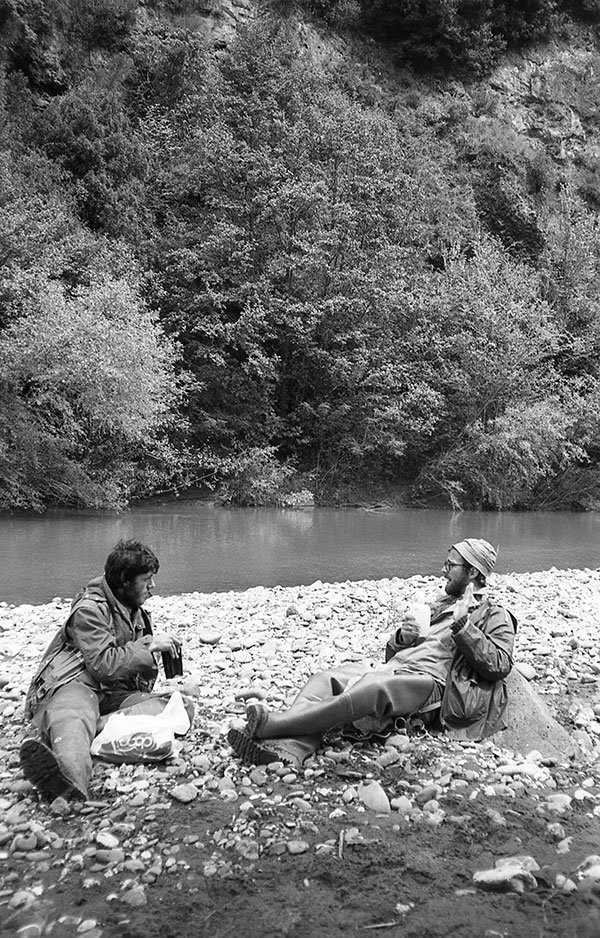 Pausa pranzo sul fiume Fiora